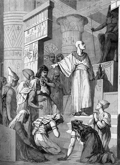 Religion The Holy Bible. An they consulted their Idols