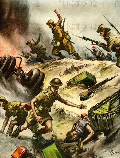 Second World War, Offensive in Egypt