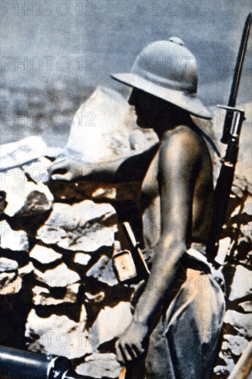 WWII World War II, the war in North Africa