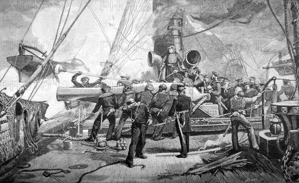 American Civil War, 1864 sinking of the Alabama by the USS Kearsarge