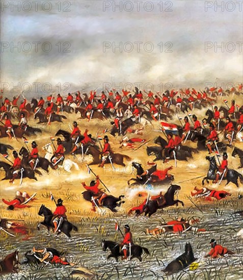 War of the Triple Alliance War of Paraguay 1865 1870 Battle of Tuyuti