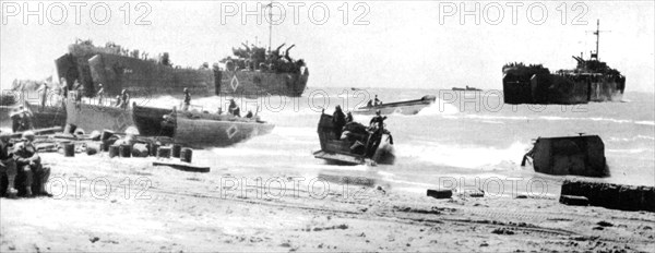WWII War in Italy 1943 Sicily Gela