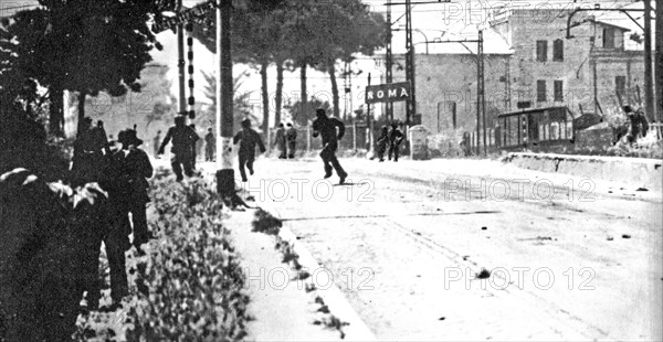 WWII War in Italy 1944 Liberation of Rome