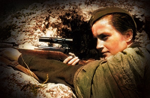 WWII URSS - Russian sniper 1944