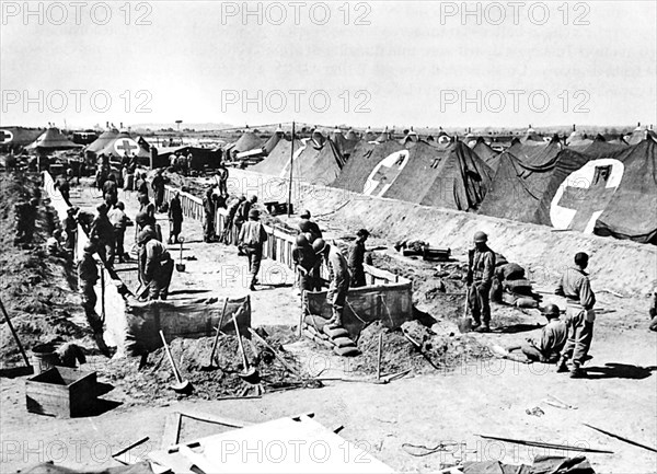 Second World War 1944 Italy landing at Anzio