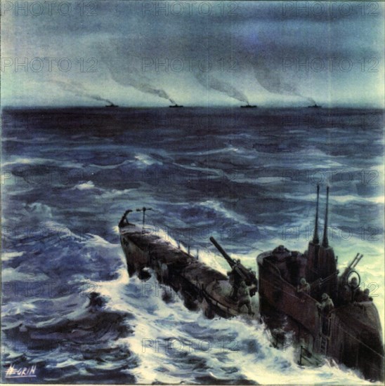 World War II war at sea 1940 1943 - Betasom italian submarines and submarine warfare