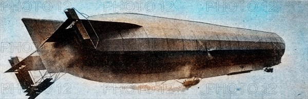 World War One 1914 1918 Germany at war Zeppelin airship