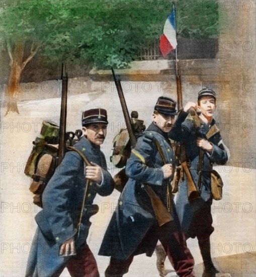 Au revoir- till we beat back the germans! 1914