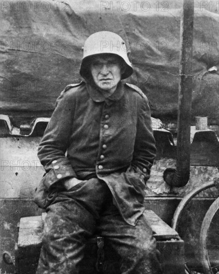 World War One 1916 German prisoner of war