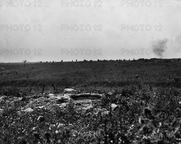 Middx. Regt. Returning after failure to assualt Hawthorn Ridge.