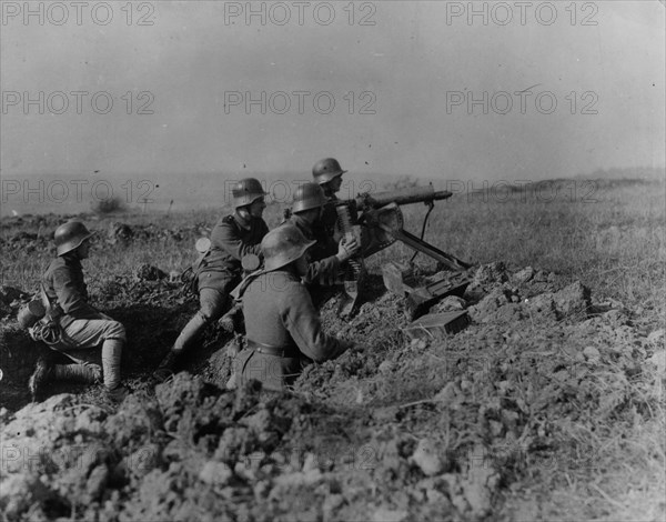 Germany - Belgium, 1914-18.