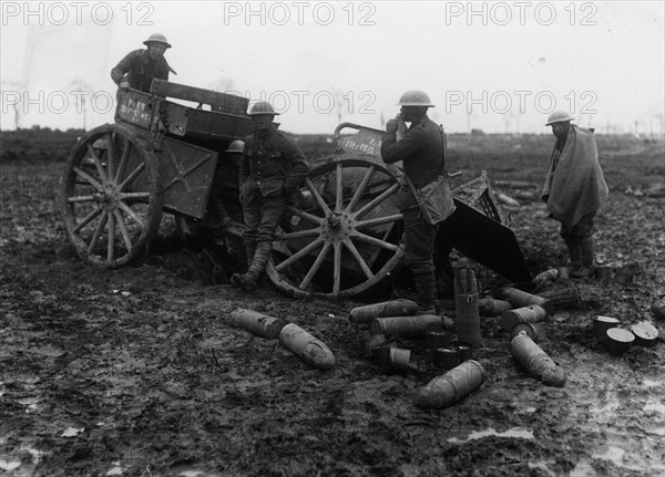 Western Front, Germany - France, 1916.