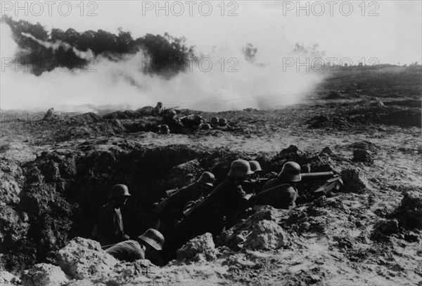 Western Front, Germany - France, 1916.