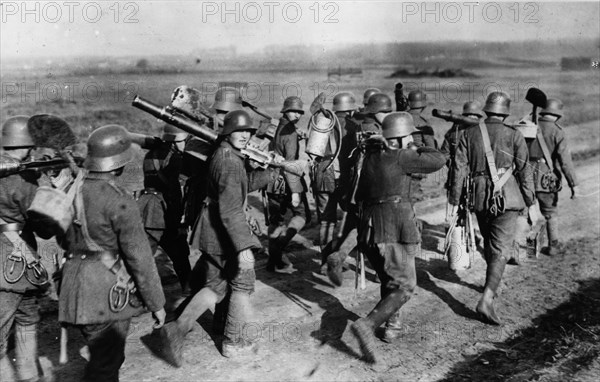 Western Front, Germany - France, 1916.