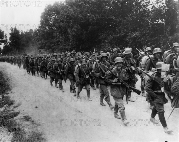 Western Front, Germany - France, 1916.