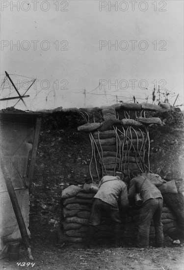 Western Front, Germany - France, 1916.