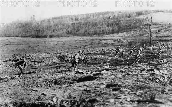 Western Front, Germany - France, 1916.