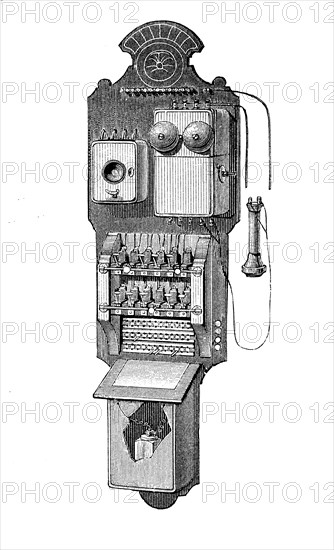A Telephone Exchange Machine From America