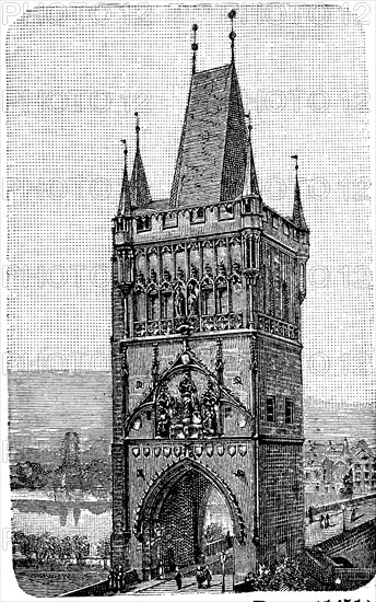 Old City Gate At Prague