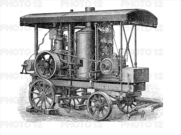 Kerosene Powered Engine For Lighting