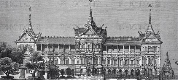 The Royal Palace At Bangkok
