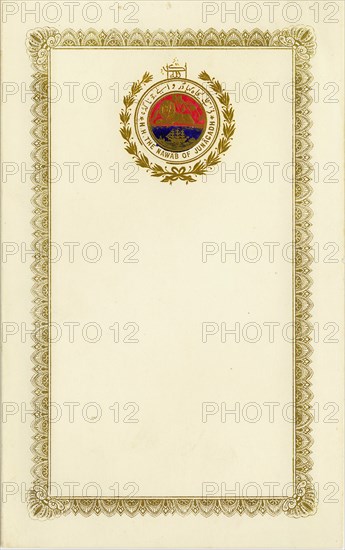 Royal Letter Head	Early 20th century