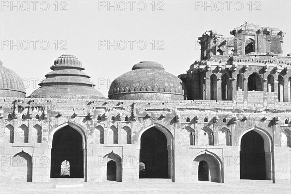 Elephant stables , Hampi , Karnataka , India