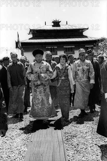 The king of Sikkim