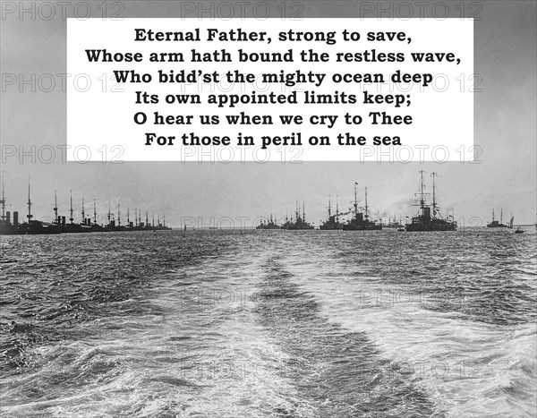 Lyrics to the Navy hymn 'Eternal Father