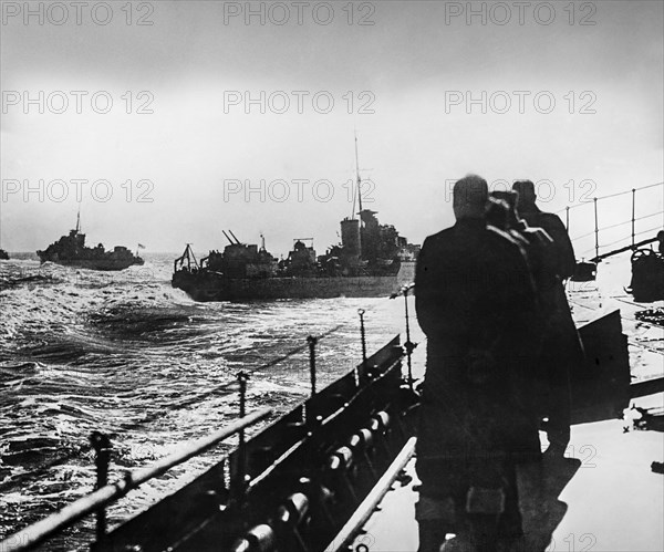Magic lantern slide WW1