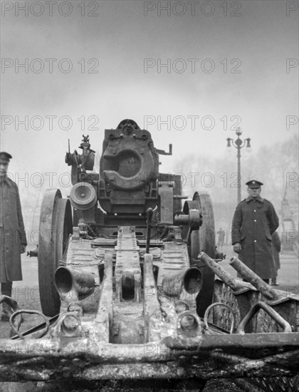 Magic lantern slide  WW1