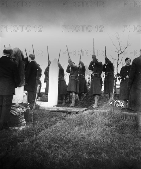 Magic lantern slide  WW1