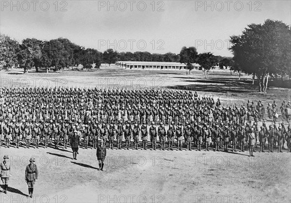 Magic lantern slide  WW1