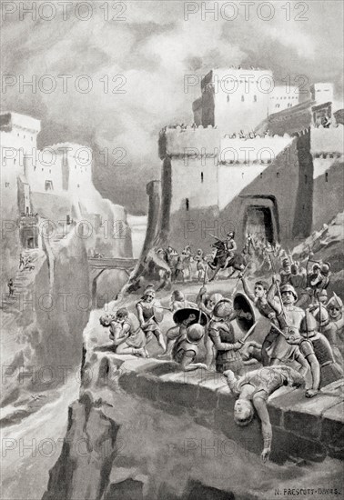 The revolt of Megara against Athens