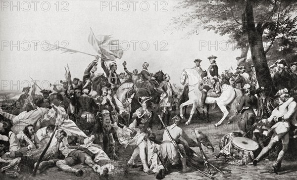 The Battle of Fontenoy