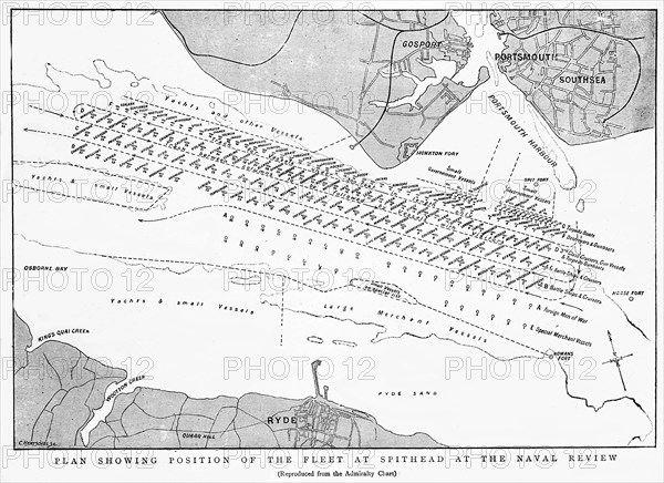 The Graphic Newspaper/Naval review 1897