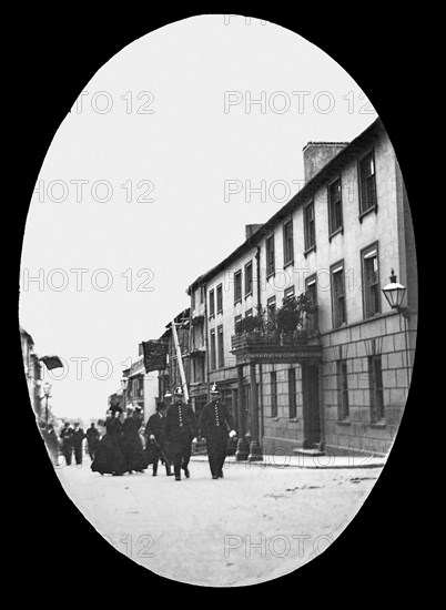 Magic lantern slide circa 1900