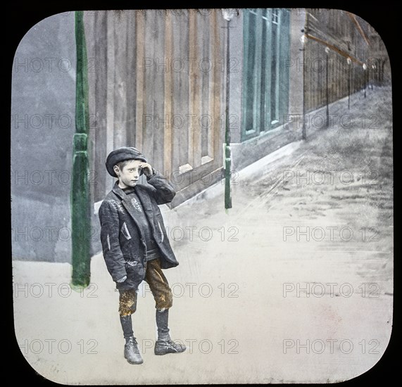 Magic lantern slide circa 1900