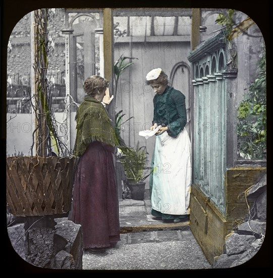 Magic lantern slide circa 1900