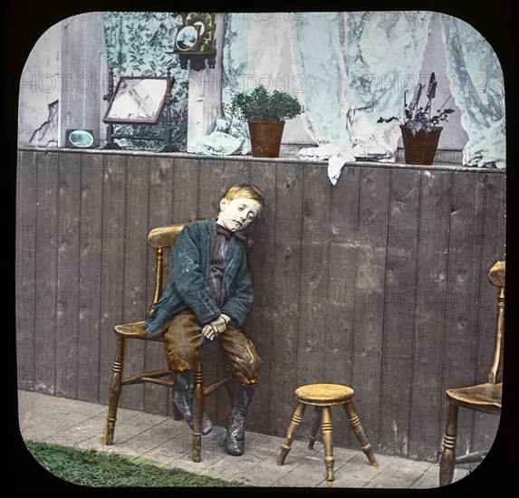 Magic lantern slide circa 1900