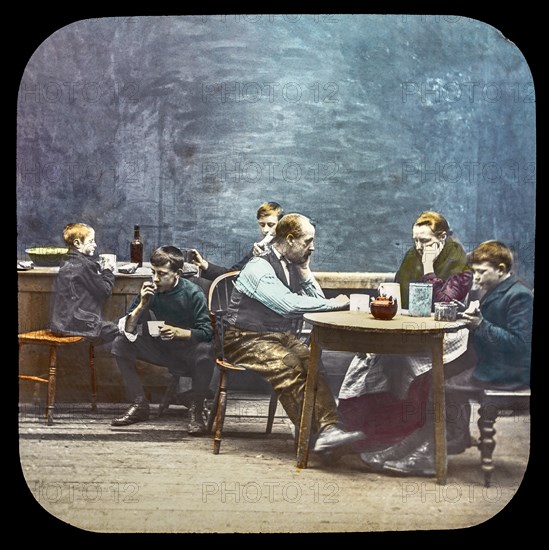 Magic lantern slide circa 1900