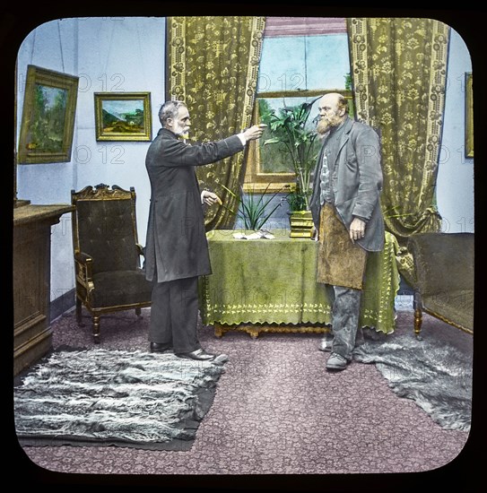 Magic lantern slide circa 1900