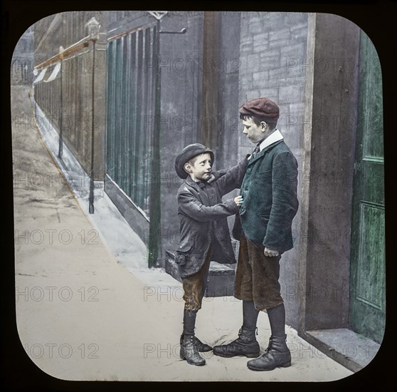 Magic lantern slide circa 1900