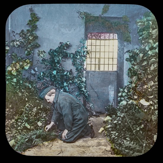 Magic lantern slide circa 1900