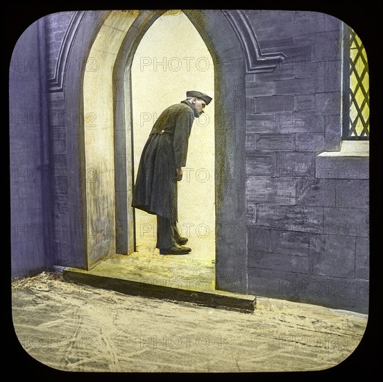 Magic lantern slide circa 1900