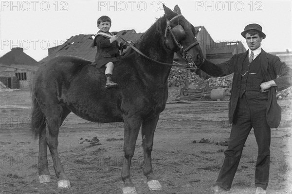 Glass Negative circa 1900