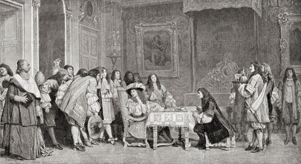 Louis XIV and Moliere