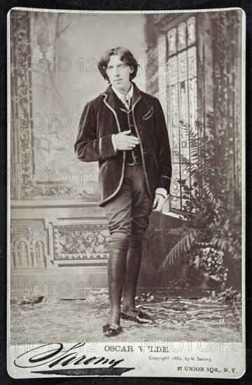Oscar Wilde in America in 1882