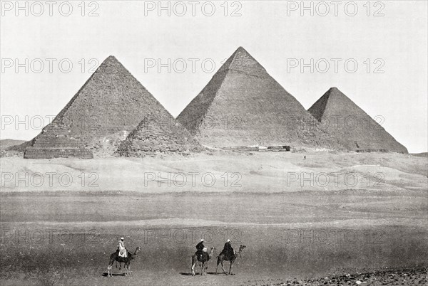 The pyramids of Giza