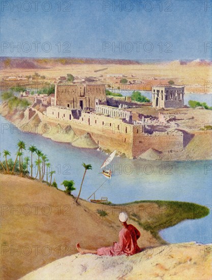 The Temple Complex on the island of Philae